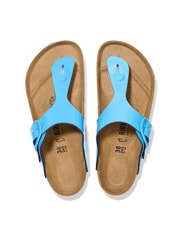 BIRKENSTOCK GIZEH BIG BUCKLE Sandale albastru deschis patentat - Pantofi femei - 3