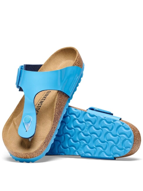 GIZEH BIG BUCKLE Sandale albastru deschis patentat - Pantofi femei