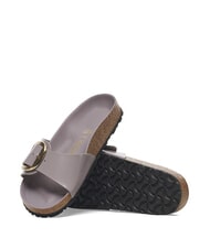 BIRKENSTOCK MADRID BIG BUCKLE Sandale din piele violet decolorat cu strălucire intensă - Pantofi femei - 4