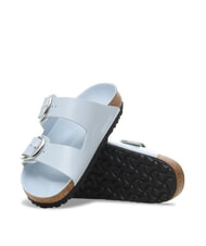 BIRKENSTOCK ARIZONA BIG BUCKLE Sandale din piele cu catarame strălucește albastru - Pantofi femei - 4