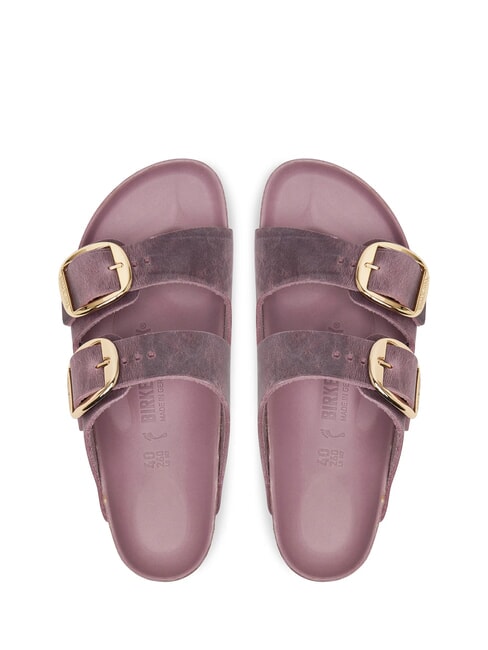 ARIZONA BIG BUCKLE Sandale din piele cu catarame lavandă - Pantofi femei