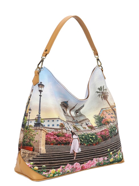 YESBAG SPECIAL Geantă de umăr hobo floral - Genți femei