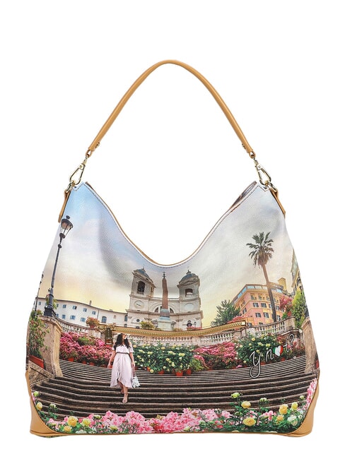 YESBAG SPECIAL Geantă de umăr hobo floral - Genți femei