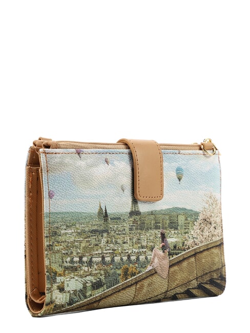 YESBAG SPECIAL Portofel mare cu buzunare multiple baloane de munte - Portofele femei
