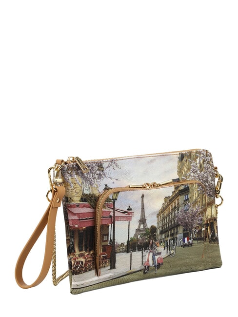 YESBAG Geantă de umăr tip clutch cu buzunar voal paris - Genți femei
