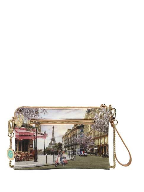 YESBAG Geantă de umăr tip clutch cu buzunar voal paris - Genți femei