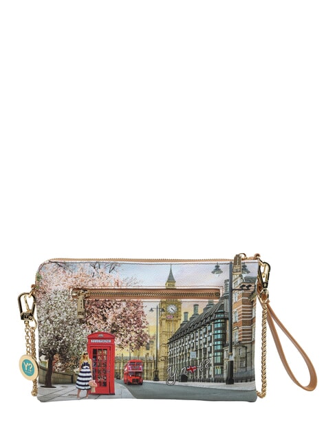 YESBAG Geantă de umăr tip clutch cu buzunar Trandafir englezesc - Genți femei