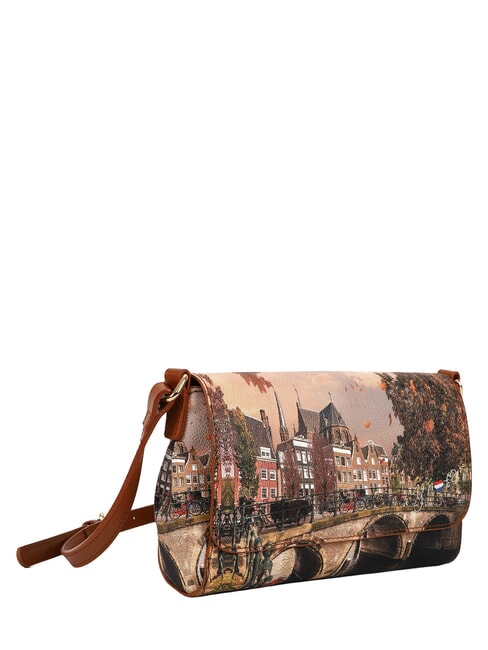 YESBAG Geantă de umăr mini r&acirc;u de toamnă - Genți femei