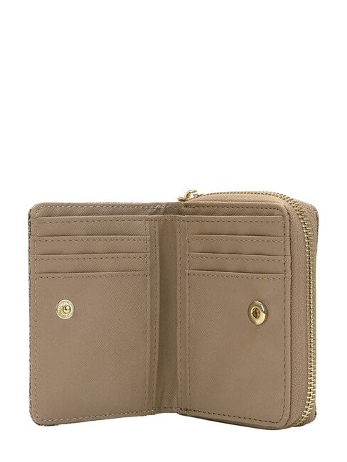 LUX Portofel compact BEIGE - Portofele femei