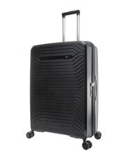 LESAC PEGASUS Cărucior mare, ultra-rezistent negru - Trolere rigide - 3
