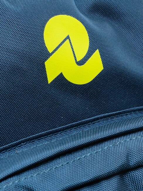 NEW WAY LOGO Rucsac albastru/galben - Rucsacuri pentru școală și timp liber