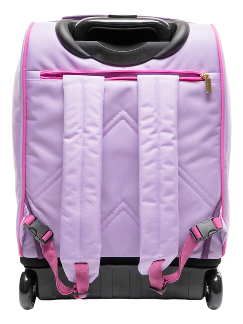 WISH STRONG HEART Rucsac cu troler VIOLA - Rucsacuri cu role