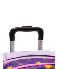 WISH WISH STRONG HEART Rucsac cu troler VIOLA - Rucsacuri cu role - 4