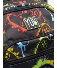 YUB FLASHY SIGN Rucsac cu troler negru - Rucsacuri cu role - 3