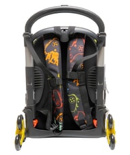 YUB FLASHY SIGN Rucsac cu troler negru - Rucsacuri cu role - 4