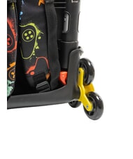 YUB FLASHY SIGN Rucsac cu troler negru - Rucsacuri cu role - 5