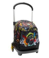 YUB FLASHY SIGN Rucsac cu troler negru - Rucsacuri cu role - 6