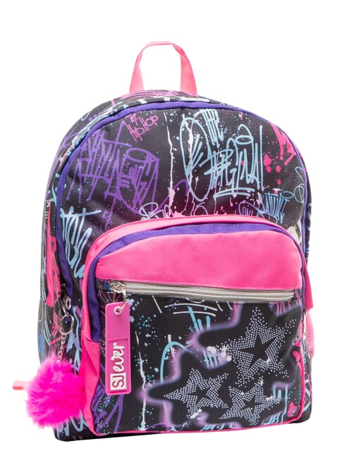 SJ EVER FIXSTAR GIRL Rucsac negru - Rucsacuri pentru școală și timp liber