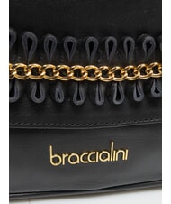 BRACCIALINI NAOMI Geantă de umăr negru - Genți femei - 3