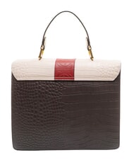 BRACCIALINI ALICIA Geantă de m&acirc;nă, piele multicolor/prună - Genți femei - 4