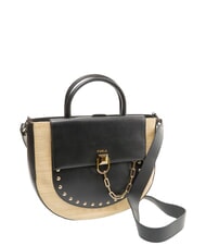 FURLA MISS MIMI Geantă de m&acirc;nă, cu curea de umăr desert + negru - Genți femei - 2