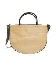 FURLA MISS MIMI Geantă de m&acirc;nă, cu curea de umăr desert + negru - Genți femei - 4