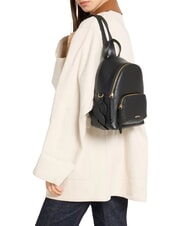 COCCINELLE CHARLOTTE Rucsac din piele negru - Genți femei - 6