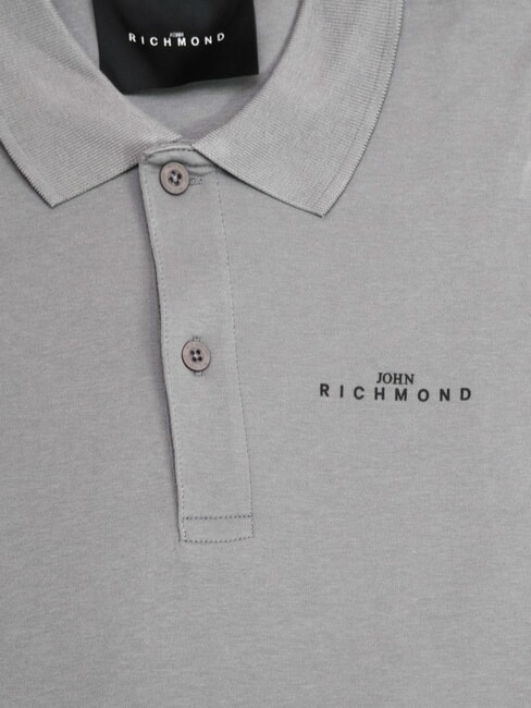 FERGUSON Tricou polo cu m&acirc;necă scurtă gri &icirc;nchis - maiou Polo