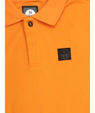 NORTH SAILS NORTH TECH Tricou polo casual cu m&acirc;necă scurtă papaya portocală - maiou Polo - 2