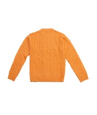 NORTH SAILS N|S Pulover cu guler rotund, tricotat cu &icirc;mpletitură condiment de portocale - Pulovere pentru bărbați - 3