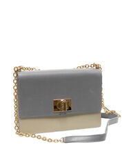 FURLA 1927 Geantă de umăr păm&acirc;nt/marmură cu perlă e - Genți femei - 2