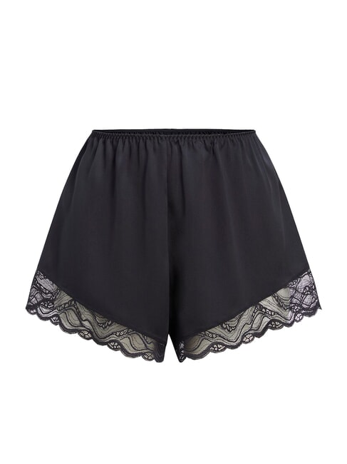 CK Pantaloni scurți de pijama din dantelă negru - Pijamale de dama