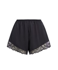 CALVIN KLEIN CK Pantaloni scurți de pijama din dantelă negru - Pijamale de dama - 2