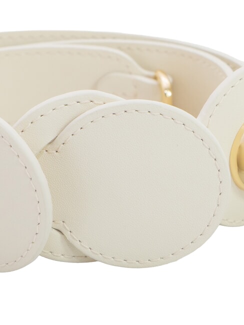CAMPIONARIO - SFERA Curea de umăr din piele CREMĂ - Accesorii pentru genti