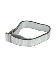 FURLA CAMPIONARIO - FIONA Curea de umăr cu logo CULOARE ARGINT - Accesorii pentru genti - 3
