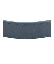 FURLA CAMPIONARIO - GIOVE Curea de umăr cu logo, din piele Mediteranean+negru - Accesorii pentru genti - 3