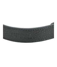 FURLA CAMPIONARIO - GIOVE Curea de umăr cu logo, din piele negru/marshmallow - Accesorii pentru genti - 3
