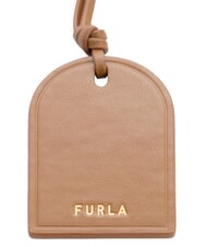 FURLA CAMPIONARIO - GIOVE Etichetă de nume din piele coniac - Accesorii de călătorie - 2