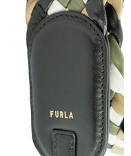 FURLA CAMPIONARIO - FIONA Curea de umăr din piele țesută tonuri de sol - Accesorii pentru genti - 3
