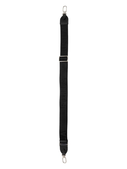 CAMPIONARIO - FIONA Curea de umăr din material textil cu logo negru - Accesorii pentru genti
