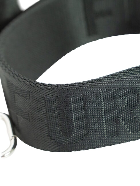 CAMPIONARIO - FIONA Curea de umăr din material textil cu logo negru - Accesorii pentru genti