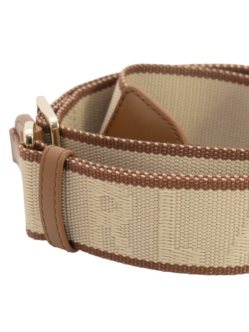 CAMPIONARIO - FIONA Curea de umăr natural + coniac - Accesorii pentru genti
