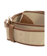 FURLA CAMPIONARIO - FIONA Curea de umăr natural + coniac - Accesorii pentru genti - 3