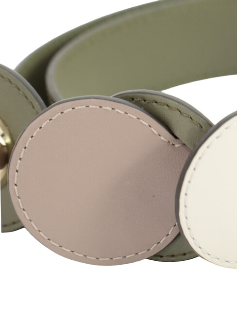 CAMPIONARIO - SFERA Curea de umăr din piele tonuri de salvie - Accesorii pentru genti