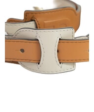 FURLA CAMPIONARIO - FIONA Curea de umăr pentru geantă, din piele brandy + vanilie - Accesorii pentru genti - 3