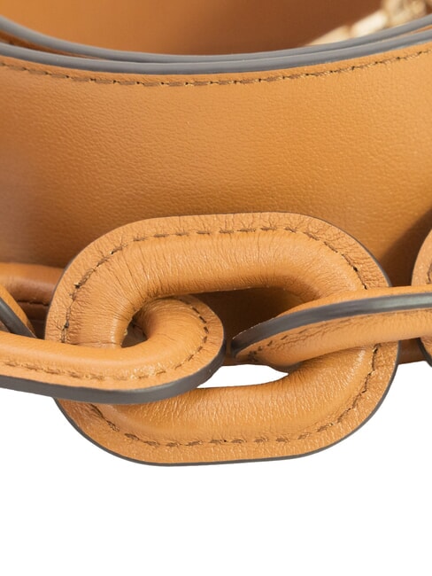 CAMPIONARIO - FIONA Curea de umăr din piele coniac - Accesorii pentru genti