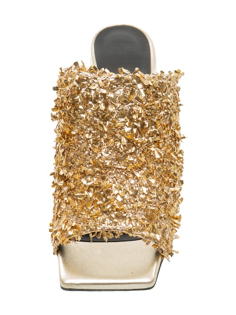 CAMPIONARIO - DIAMANTE  Sandale cu strasuri culoare auriu + culoare auriu deschis - Pantofi femei