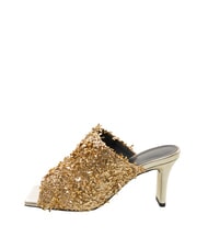 FURLA CAMPIONARIO - DIAMANTE  Sandale cu strasuri culoare auriu + culoare auriu deschis - Pantofi femei - 3