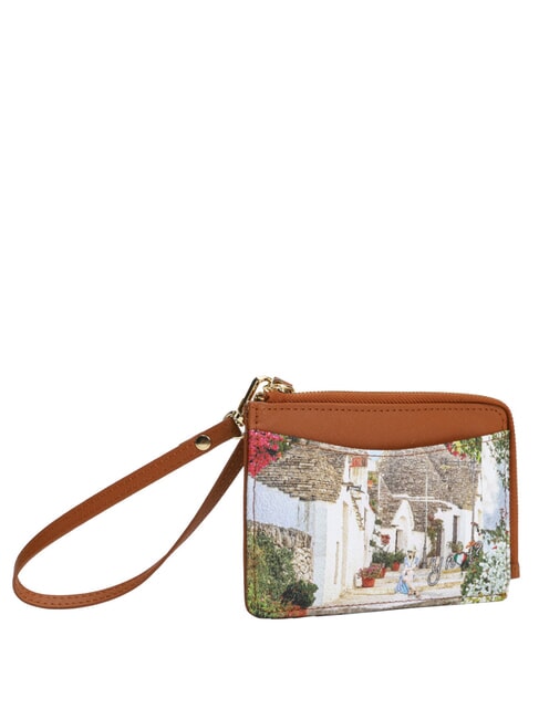 YESBAG Portcard plat cu fermoar și m&acirc;ner Vara &icirc;n Puglia - Portofele femei