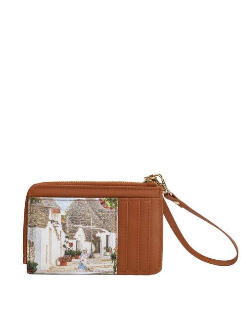 YESBAG Portcard plat cu fermoar și m&acirc;ner Vara &icirc;n Puglia - Portofele femei